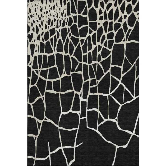 Addison Mayfield Black AMF1049 5ft. x 7ft. 6in. Rect. Rug