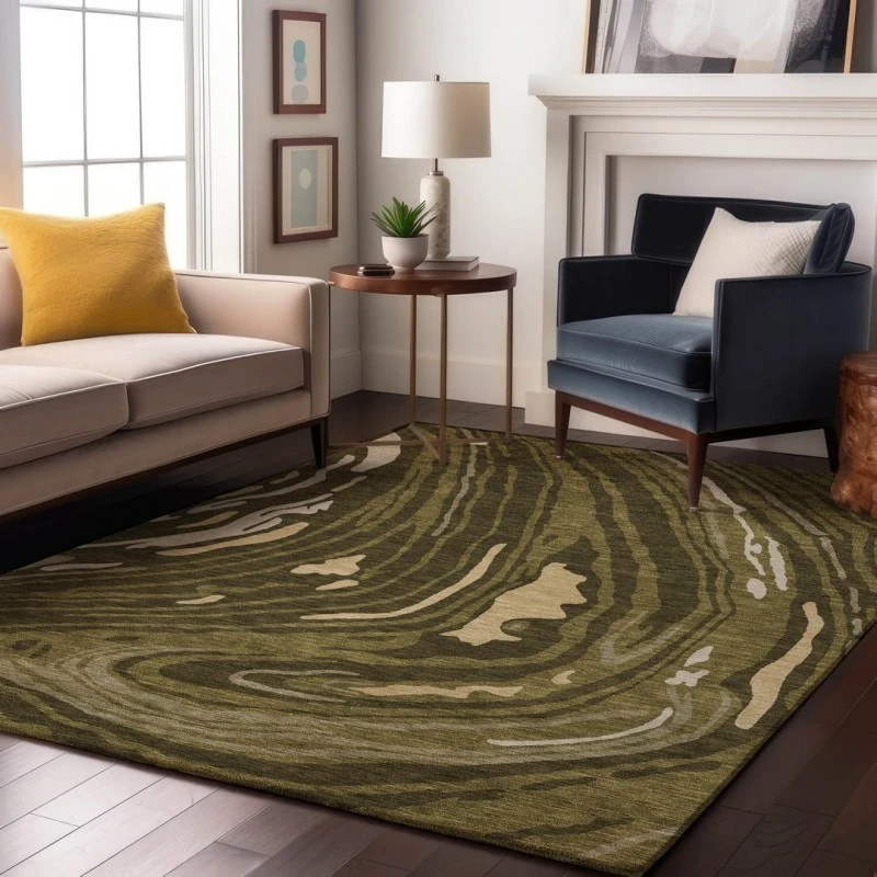 Addison Mayfield Green AMF1051 8ft. x 10ft. Rect. Rug