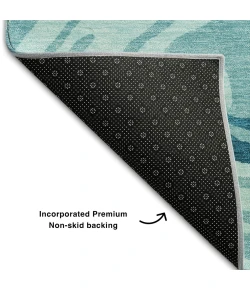 Addison Mayfield Teal AMF1051 8ft. x 10ft. Rect. Rug