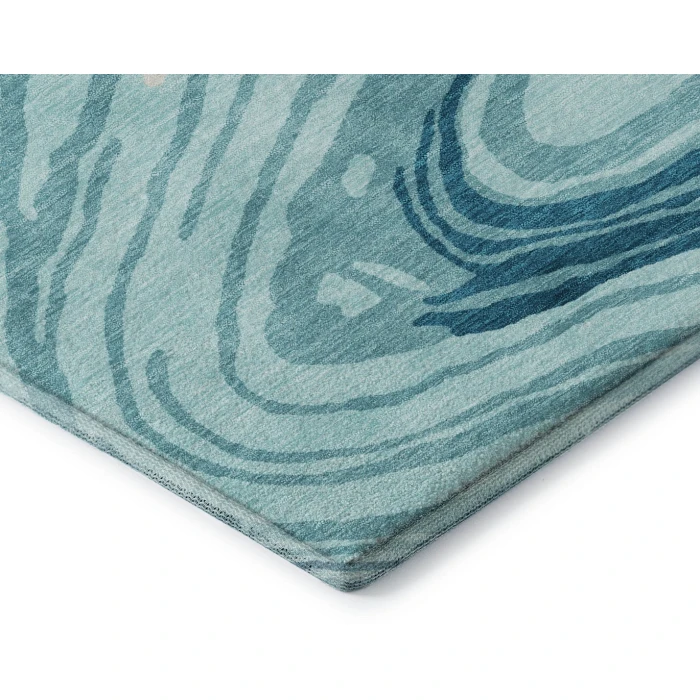Addison Mayfield Teal AMF1051 8ft. x 10ft. Rect. Rug