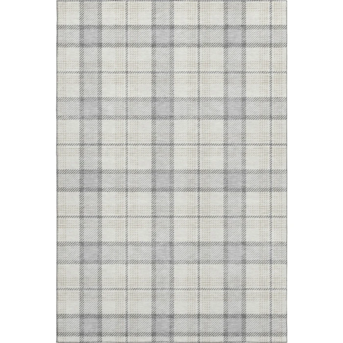 Addison Mayfield Gray AMF1052 - 8ft. Round Rug