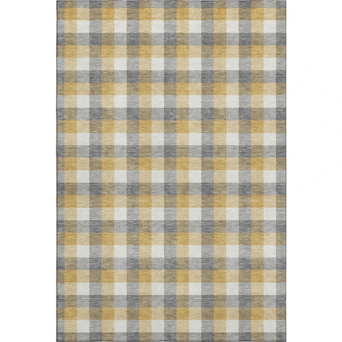 Addison Mayfield Gray AMF1053 - 8ft. Round Rug