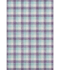 Addison Mayfield Purple AMF1053 - 8ft. Round Rug