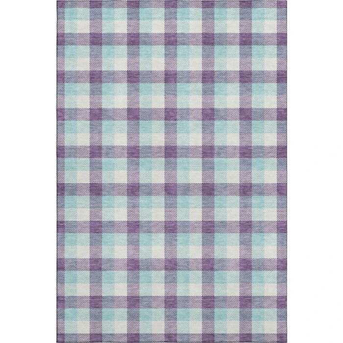Addison Mayfield Purple AMF1053 - 8ft. Round Rug