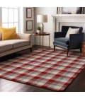 Addison Mayfield Red AMF1053 - 8ft. Round Rug