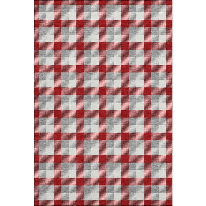 Addison Mayfield Red AMF1053 - 8ft. Round Rug