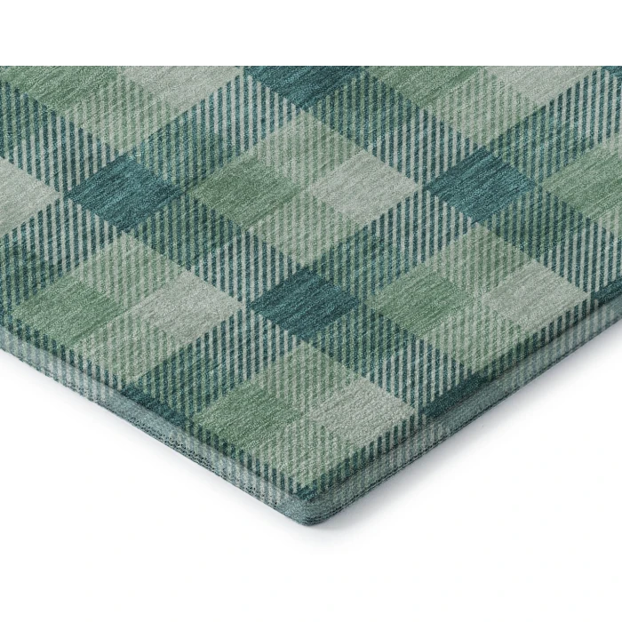 Addison Mayfield Blue AMF1053 - 8ft. Round Rug