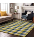 Addison Mayfield Gold AMF1053 - 8ft. Round Rug
