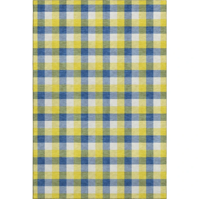 Addison Mayfield Gold AMF1053 - 8ft. Round Rug