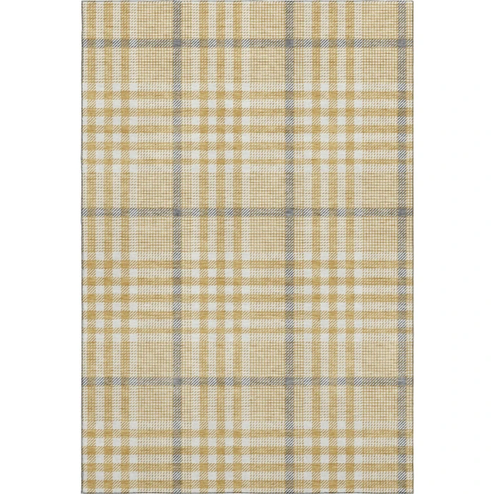 Addison Mayfield Gold AMF1054 - 8ft. Round Rug