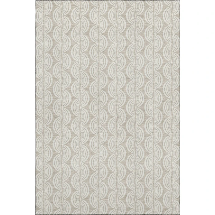 Addison Mayfield Brown AMF1055 - 8ft. Round Rug