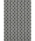 Addison Mayfield Black AMF1055 2ft. 3in. x 7ft. 6in. Rect. Rug