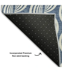 Addison Mayfield Blue AMF1055 2ft. 3in. x 7ft. 6in. Rect. Rug
