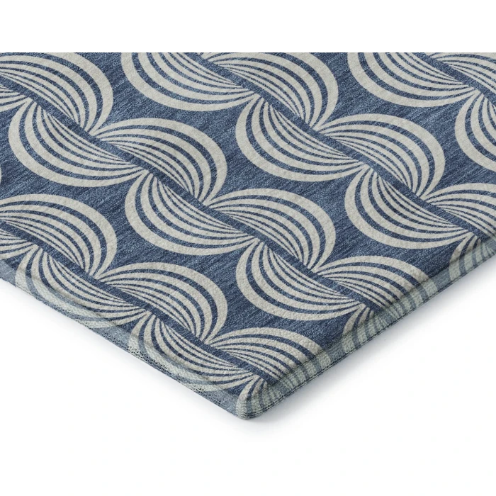 Addison Mayfield Blue AMF1055 9ft. x 12ft. Rect. Rug