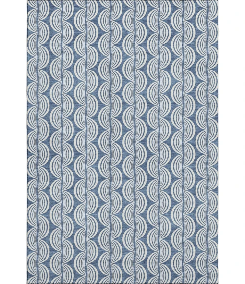 Addison Mayfield Blue AMF1055 2ft. 3in. x 7ft. 6in. Rect. Rug