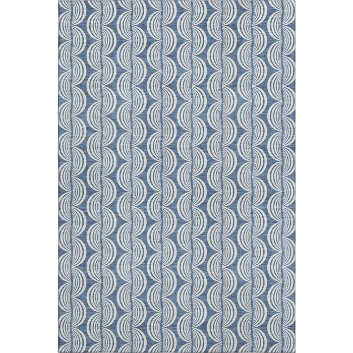 Addison Mayfield Blue AMF1055 9ft. x 12ft. Rect. Rug
