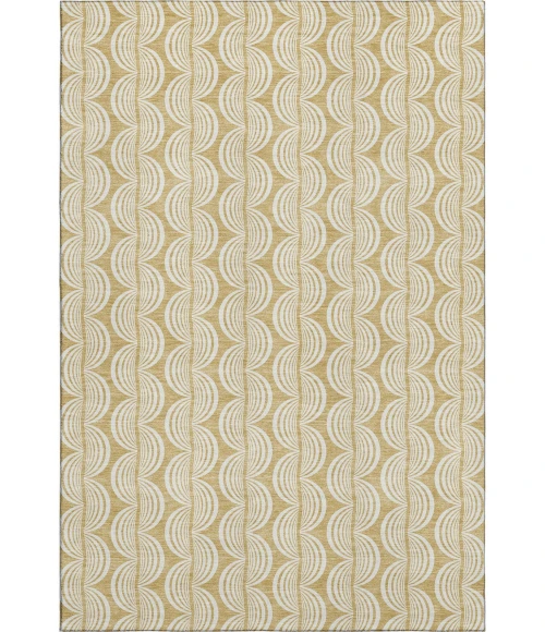 Addison Mayfield Gold AMF1055 2ft. 3in. x 7ft. 6in. Rect. Rug
