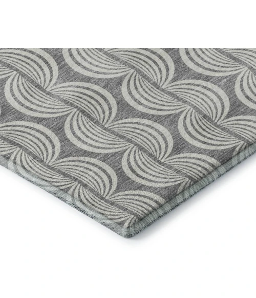 Addison Mayfield Gray AMF1055 2ft. 3in. x 7ft. 6in. Rect. Rug