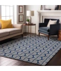 Addison Mayfield Blue AMF1055 - 8ft. Round Rug