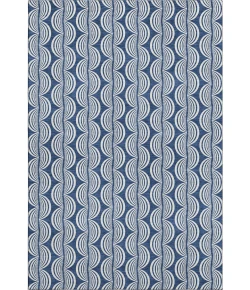 Addison Mayfield Blue AMF1055 - 8ft. Round Rug