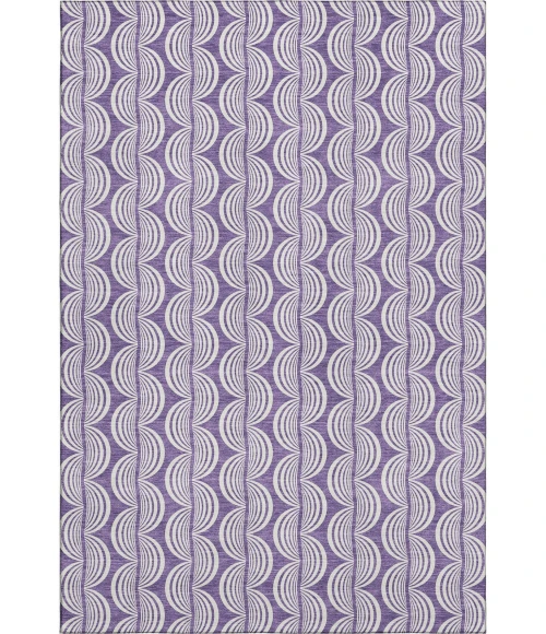 Addison Mayfield Purple AMF1055 2ft. 3in. x 7ft. 6in. Rect. Rug