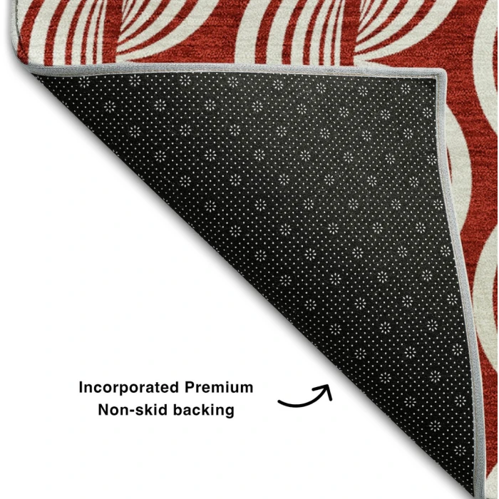 Addison Mayfield Red AMF1055 8ft. x 10ft. Rect. Rug
