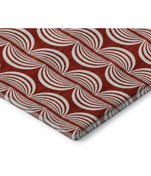 Addison Mayfield Red AMF1055 5ft. x 7ft. 6in. Rect. Rug