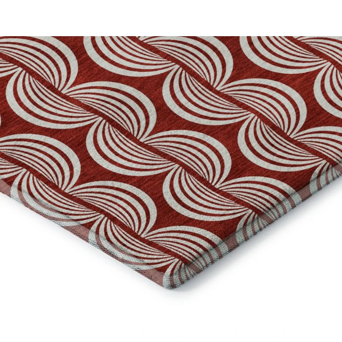 Addison Mayfield Red AMF1055 8ft. x 10ft. Rect. Rug