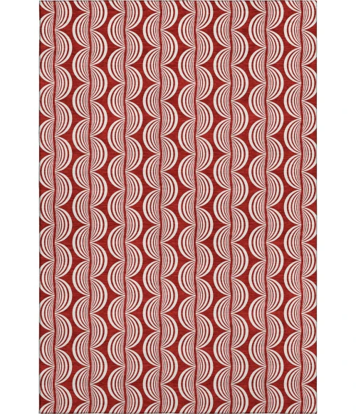 Addison Mayfield Red AMF1055 5ft. x 7ft. 6in. Rect. Rug