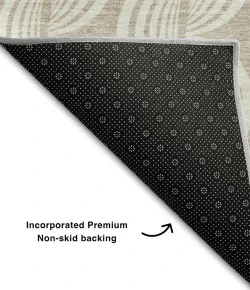 Addison Mayfield Brown AMF1056 - 8ft. Round Rug