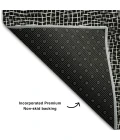 Addison Mayfield Black AMF1057 - 8ft. Round Rug