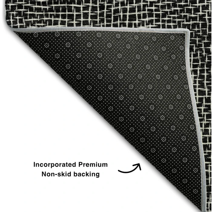Addison Mayfield Black AMF1057 - 8ft. Round Rug
