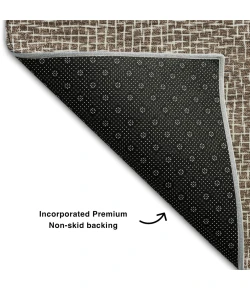 Addison Mayfield Brown AMF1057 2ft. 3in. x 7ft. 6in. Rect. Rug