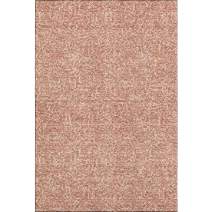 Addison Mayfield Orange AMF1057 - 8ft. Round Rug