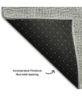 Addison Mayfield Gray AMF1057 8ft. x 10ft. Rect. Rug