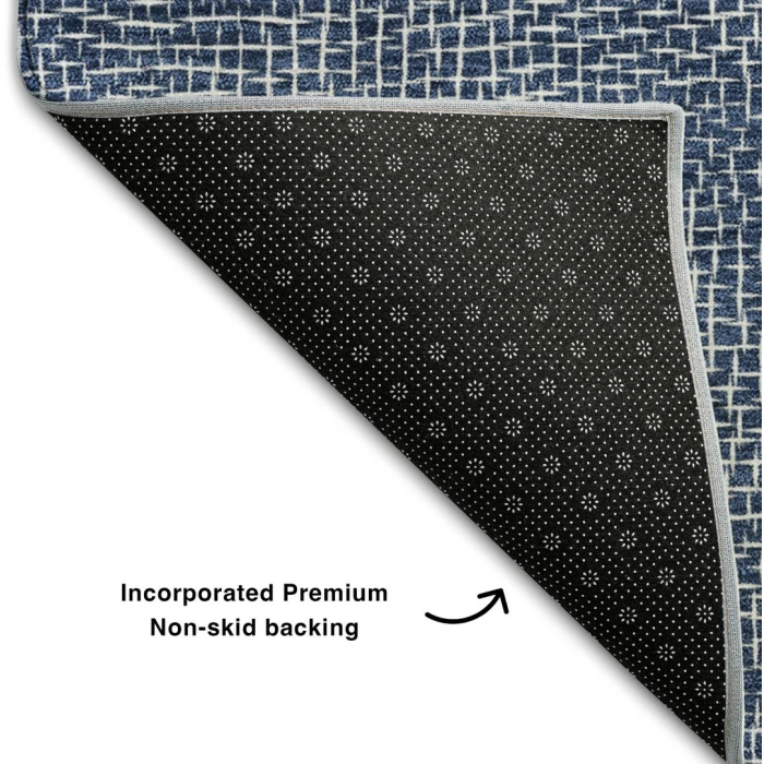 Addison Mayfield Blue AMF1057 2ft. 3in. x 7ft. 6in. Rect. Rug