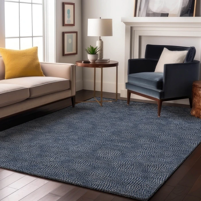 Addison Mayfield Blue AMF1057 2ft. 3in. x 7ft. 6in. Rect. Rug