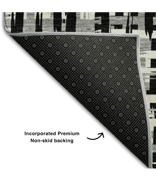 Addison Mayfield Black AMF1059 5ft. x 7ft. 6in. Rect. Rug