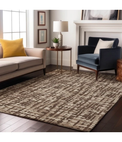 Addison Mayfield Brown AMF1059 5ft. x 7ft. 6in. Rect. Rug