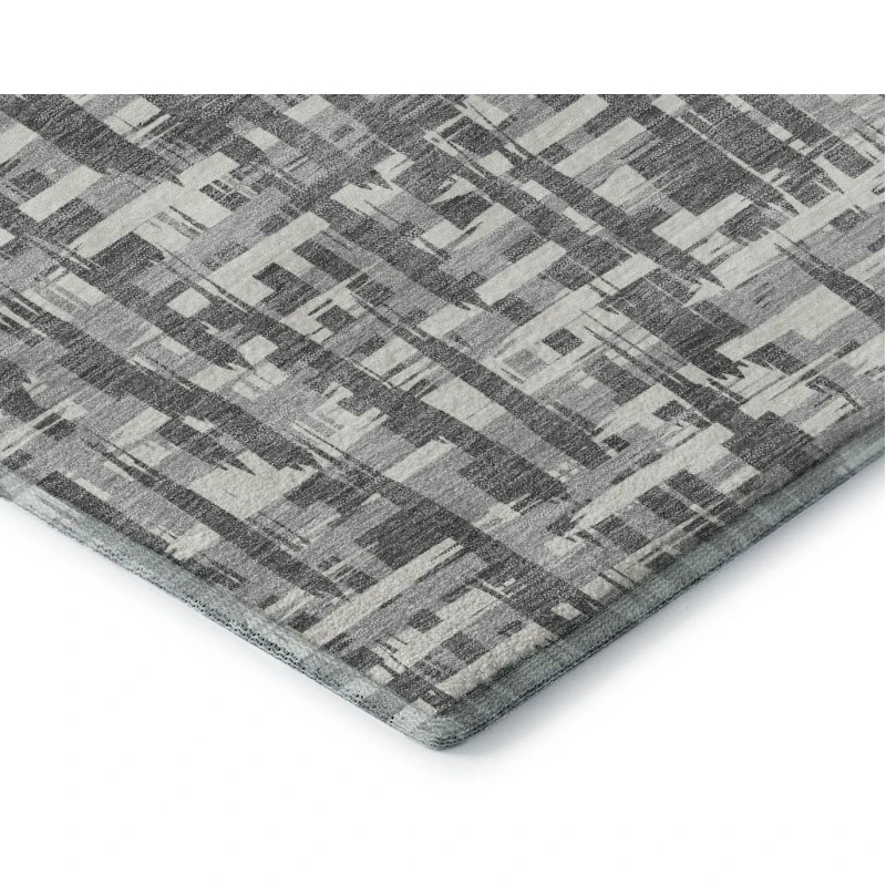 Addison Mayfield Gray AMF1059 - 8ft. Round Rug