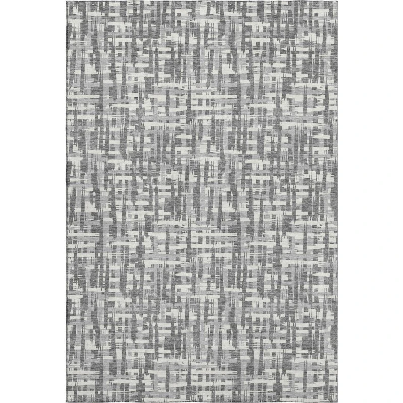 Addison Mayfield Gray AMF1059 - 8ft. Round Rug