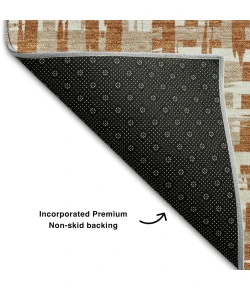 Addison Mayfield Orange AMF1059 5ft. x 7ft. 6in. Rect. Rug