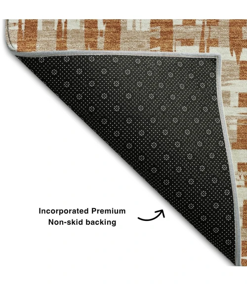 Addison Mayfield Orange AMF1059 9ft. x 12ft. Rect. Rug
