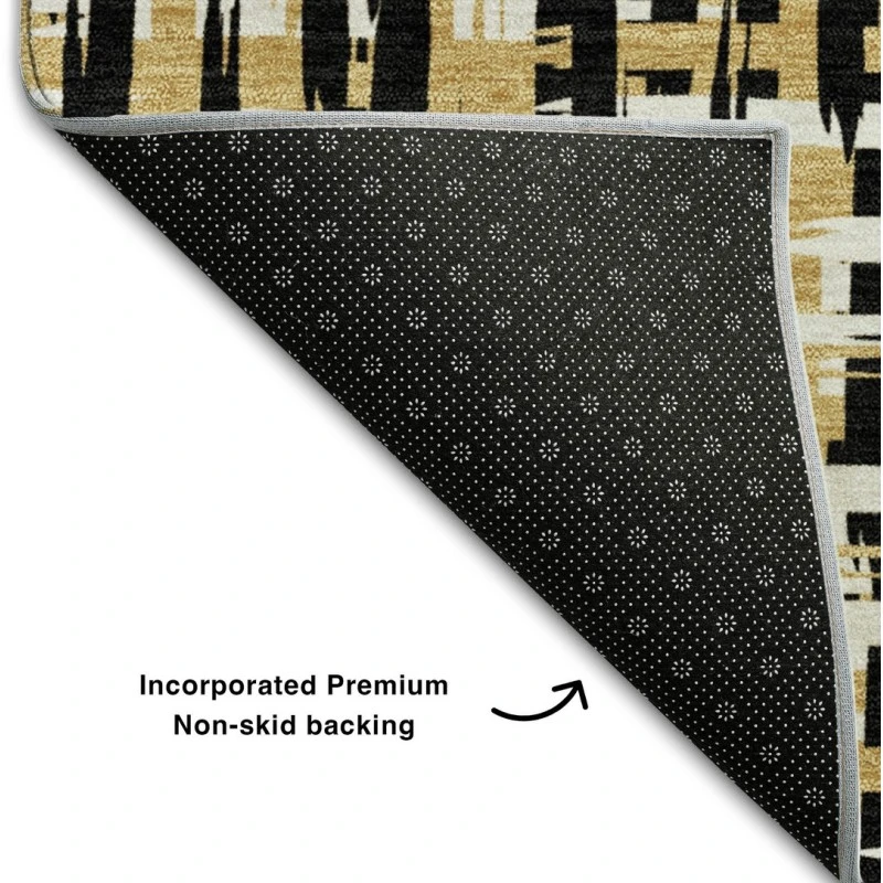 Addison Mayfield Black AMF1060 9ft. x 12ft. Rect. Rug