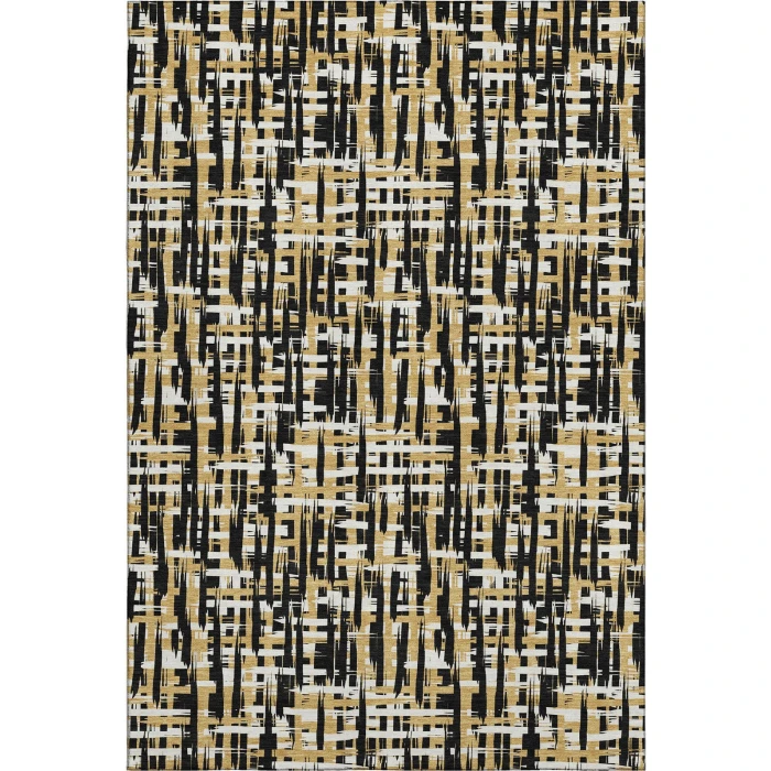 Addison Mayfield Black AMF1060 - 8ft. Round Rug