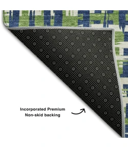Addison Mayfield Blue AMF1060 9ft. x 12ft. Rect. Rug