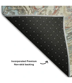 Addison Mayfield Brown AMF1061 - 8ft. Round Rug