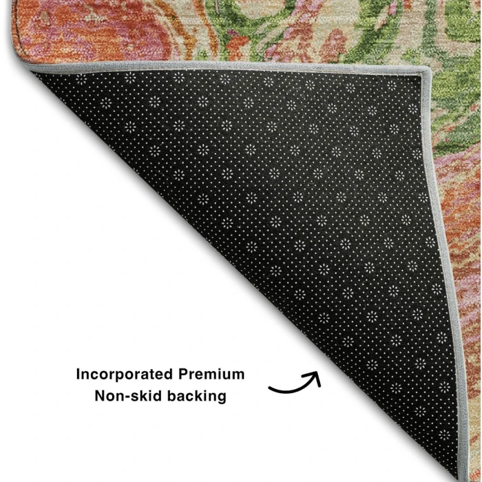Addison Mayfield Orange AMF1061 9ft. x 12ft. Rect. Rug
