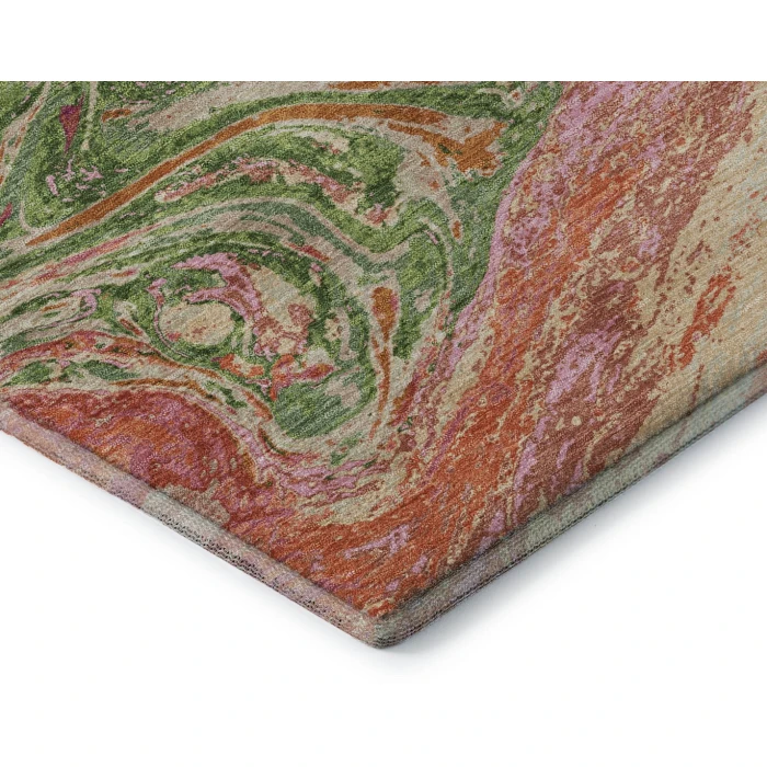 Addison Mayfield Orange AMF1061 9ft. x 12ft. Rect. Rug