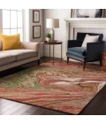 Addison Mayfield Orange AMF1061 9ft. x 12ft. Rect. Rug